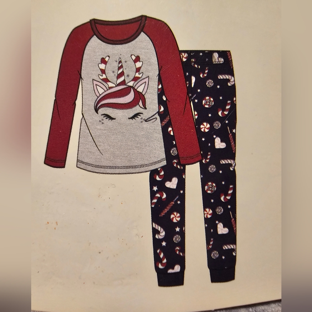 Jellifish Kids 2 piece pajama set sz XL